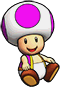 Sprite of Purple Toad, from Puzzle & Dragons: Super Mario Bros. Edition.