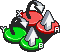 Baby Toss action icon from Mario & Luigi: Partners in Time