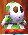 Fake Yoshi as a Shy Guy