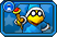 Sprite of Blue Magikoopa's card, from Puzzle & Dragons: Super Mario Bros. Edition.