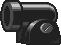 Sprite of a Bill Blaster, from Paper Mario.