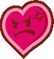 Associated heart sprite