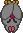 Sprite of a roosting Swoopula, from Paper Mario.