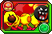 Sprite of Wiggler & Flame Chomp's card, from Puzzle & Dragons: Super Mario Bros. Edition.