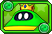 Sprite of King Green Coin Coffer's card, from Puzzle & Dragons: Super Mario Bros. Edition.