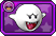 Sprite of Boo's card, from Puzzle & Dragons: Super Mario Bros. Edition.