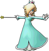 Sprite of Super Rosalina, from Puzzle & Dragons: Super Mario Bros. Edition.