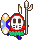 Sprite of Spear Guy in Mario Party Advance