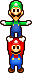 Mario and Luigi Spin Jump from Mario & Luigi: Partners in Time