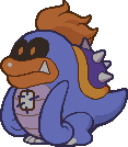 Sprite of Tubba Blubba, from Paper Mario.