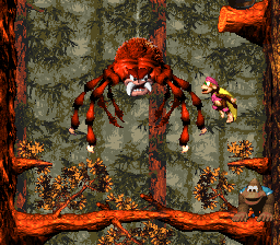 Arich's battle in Donkey Kong Country 3: Dixie Kong's Double Trouble!