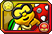 Sprite of Spiny Egg & Lakitu's card, from Puzzle & Dragons: Super Mario Bros. Edition.