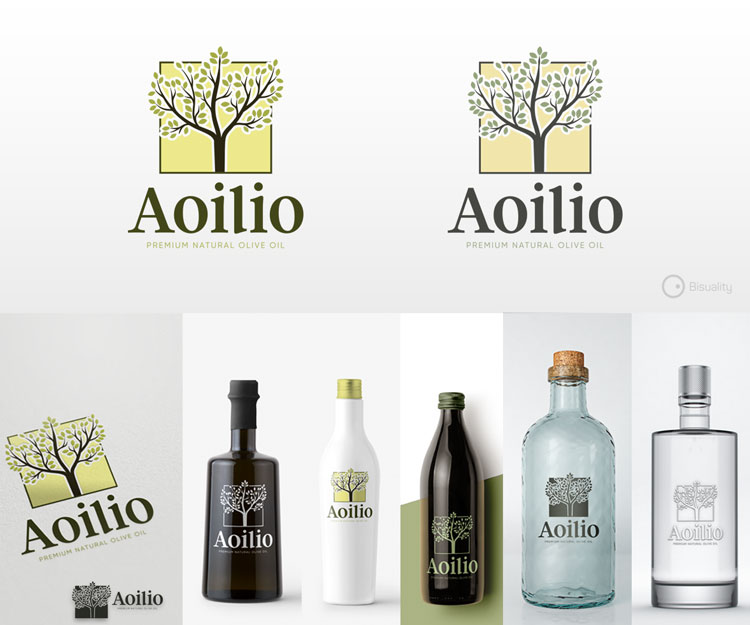 Olive Oil Logo Design by Bisuality