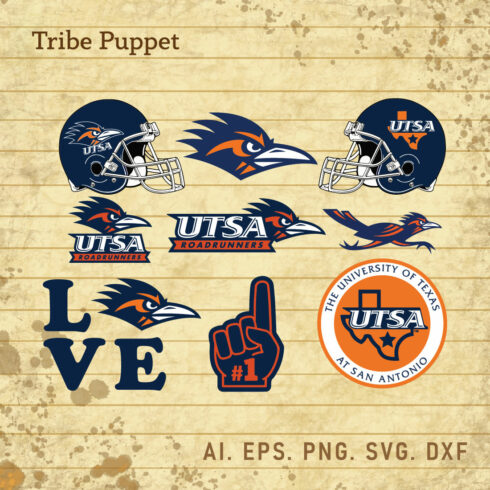 UTSA Roadrunners Logo SVG cover image.