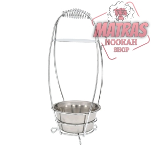 Charcoal basket - Silver