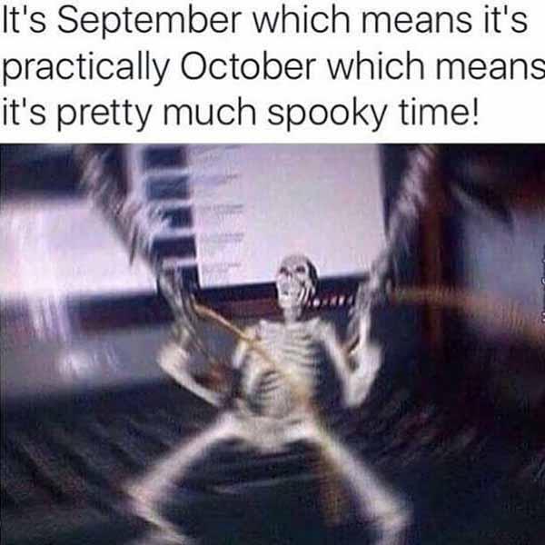 spooky season