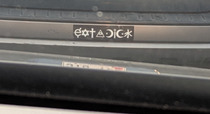 This bumper sticker