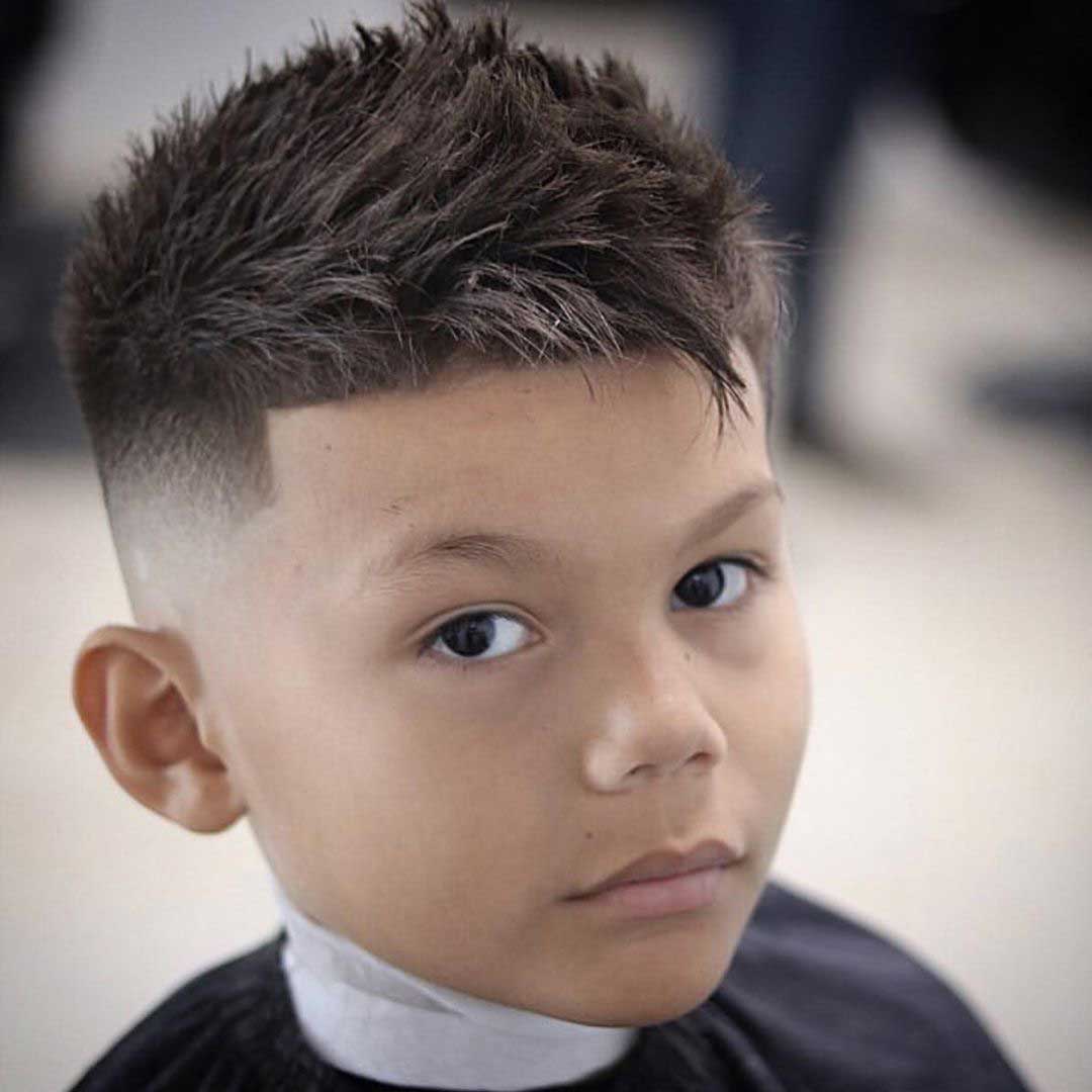 Boy's Textured Fade