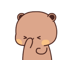 a brown teddy bear with a heart in its eye .