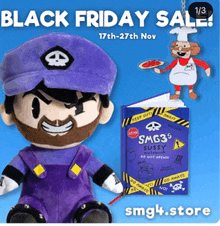 a black friday sale for smg3 's busy notebook