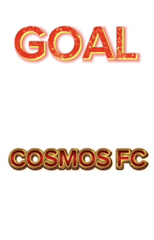 the word goal is on a white background