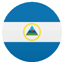 a blue and white flag with a mountain in the center