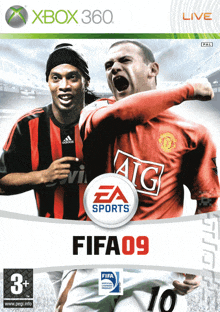 a fifa 09 video game for xbox 360