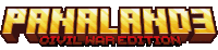 a logo for a video game called pahalands civil war edition