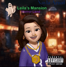 leila 's mansion horror land is a parental advisory album