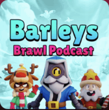 barleys brawl podcast is a christmas themed podcast with cartoon characters