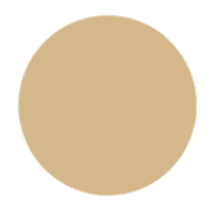 a brown circle on a white background with a shadow on it