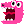 a pink cartoon character with a big mouth and big eyes is screaming .