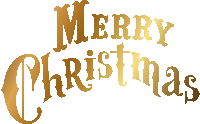 a gold colored merry christmas sign with a white background