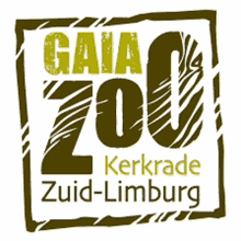 the logo for gaia zoo kerkrade zuid-limburg