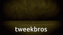 a cartoon character is sitting on a chair with the words tweekbros written in the corner