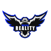 a logo for role play reality shows a bird with wings spread