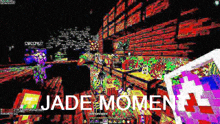 a screenshot of a video game with the words `` jade moment '' written in the corner .