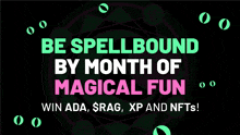 a poster says be spellbound by month of magical fun