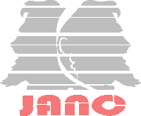 a silhouette of a woman with the word jano below it