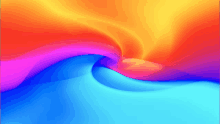 a colorful background with a blue swirl in the center