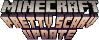 a logo for minecraft pretty scarf update