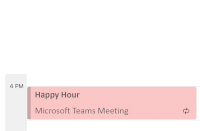 a microsoft teams meeting is being held at 4 pm