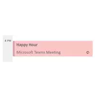 a microsoft teams meeting is being held at 4 pm