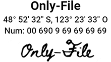 a white background with the words only-file and only-file written in black