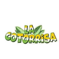 a logo that says la cotorrisa in green and yellow letters