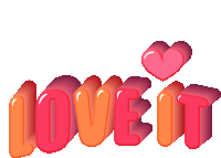 Love It In Love Sticker