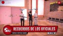 cadena de noticias danova is playing a video game and the time is 7:21 pm