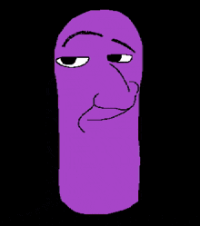 a cartoon drawing of a person 's face with the number 5