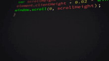 a close up of a computer screen showing a few lines of code