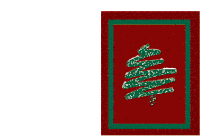 a christmas card that says may all your christmases be white on it